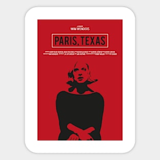 Paris Texas Sticker